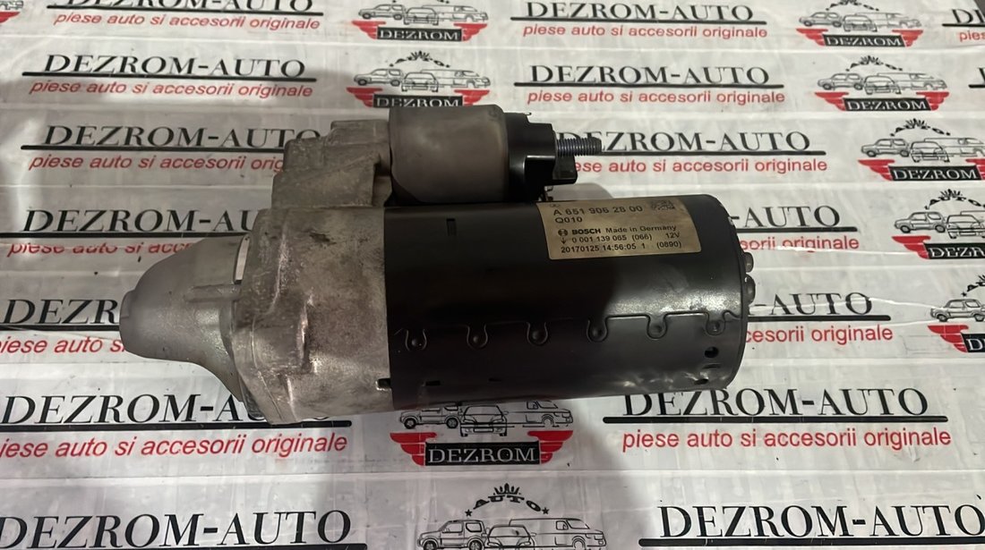 Electromotor Mercedes Benz C T-modell (S204) 2.2 CDI 204 cai cod: A6519062800