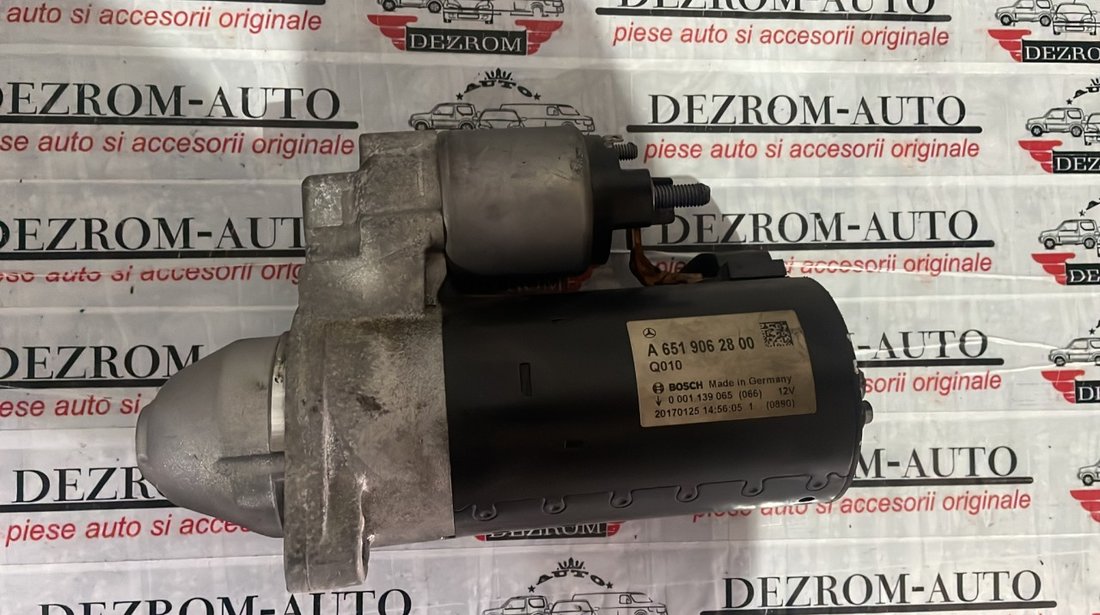 Electromotor Mercedes Benz C T-modell (S204) 2.2 CDI 204 cai cod: A6519062800