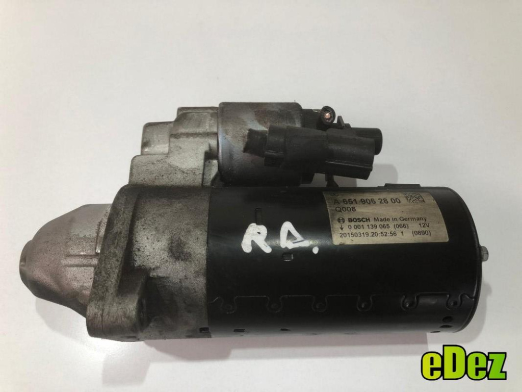 Electromotor Mercedes C-Class (2014->) [W205] 2.2 cdi a6519062800