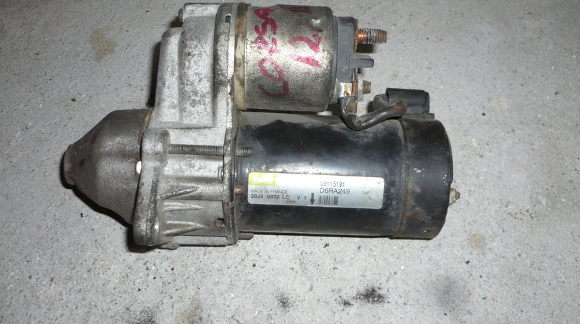 Electromotor Opel Corsa 1.2 1.4 Benzina  D6RA249 09115191