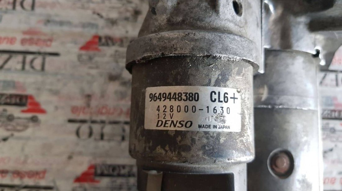 Electromotor original Denso PEUGEOT 407 2.7 HDi 204 CP 9649448380