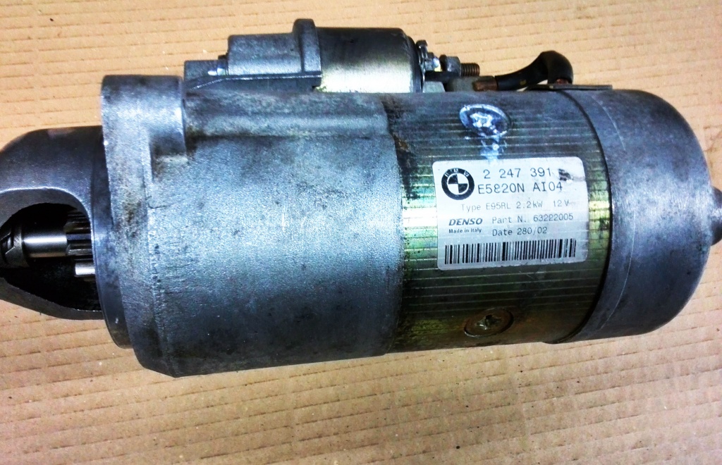 ELECTROMOTOR STARTER X5 E53 E46 E39 184CP 3.0D 2000 2001 2002 2003