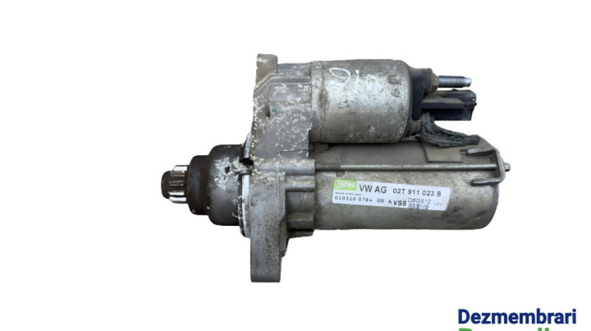 Electromotor Valeo 10 dinti Cod: 02T911023S Seat Ibiza 4 6J [2008 - 2012] Hatchback 5-usi 1.2 MT (60 hp) Cod motor CGPB