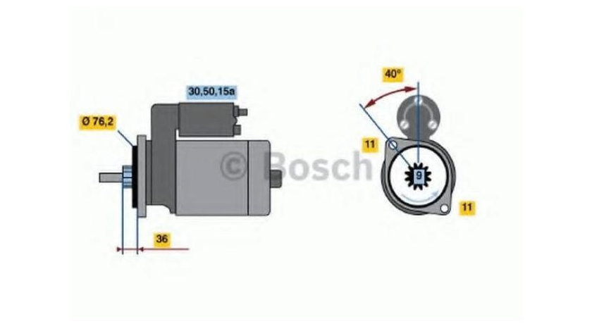 Electromotor Volkswagen VW PASSAT (3A2, 35I) 1988-1997 #2 0001107007