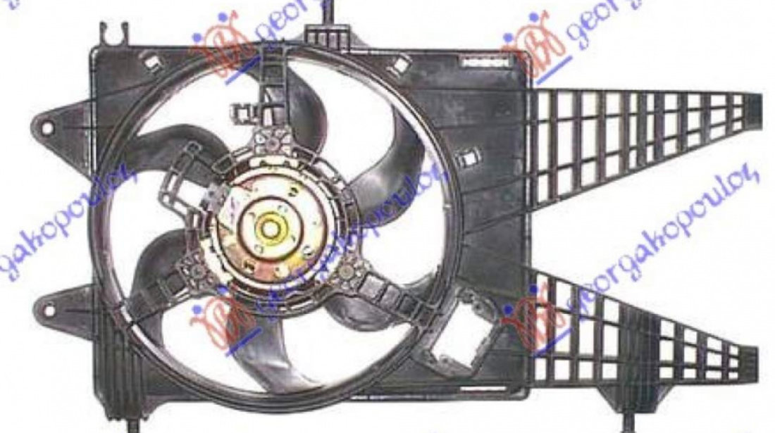 Electroventilator 1 3multijet +/-Ac/ - Lancia Y 2003 , 51708004