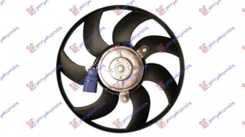 Electroventilator Ac/ Benzina-Diesel 30cm - Vw Golf Plus 2004 , 1k0959455et