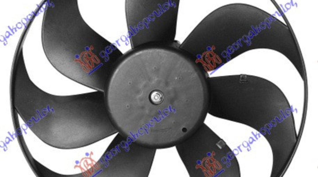 Electroventilator (+Ac/) (Mot+Fan) Benzina-Dsl - Vw Polo 1994 , 6n0959455f