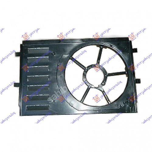 Electroventilator () Benzina-Diesel (390mm) - Skoda Roomster 2010 , 6q0121206g