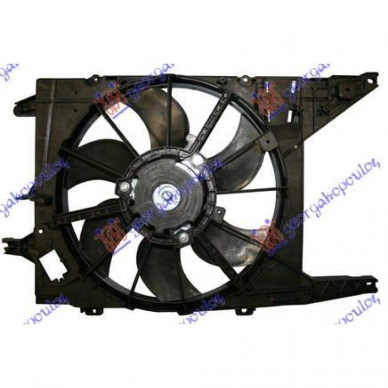 Electroventilator Benzina-Diesel +Ac (400??) - Dacia Duster 2010 , 214753416r