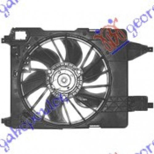 Electroventilator Benzina- Diesel - Renault Megane Sdn-H/B-L/B 2005 , 7701054967