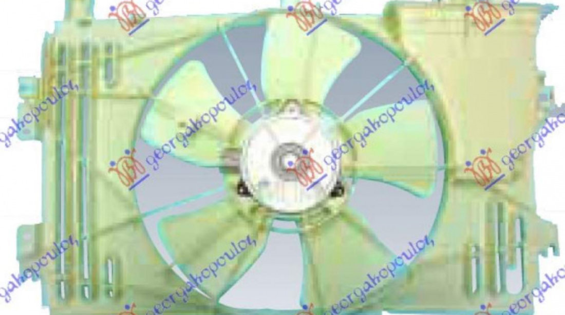 Electroventilator Benzina (W/Clip) - Toyota Corolla (E 12) H/B-L/B 2004 , 167110d060