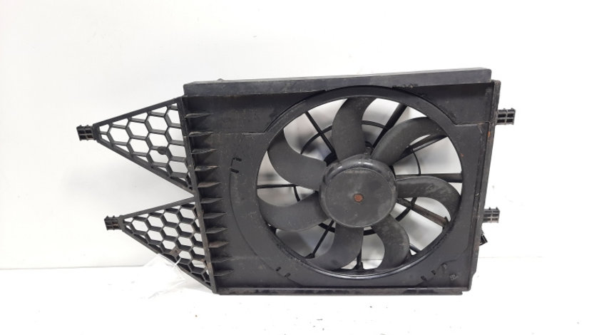 Electroventilator, cod 6R0121207A, Seat Ibiza 4 (6L1) 1.6 TDI, CAYC (pr:110747)