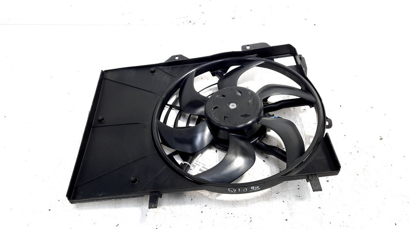 Electroventilator, cod 9682895680, Peugeot 207 Sedan, 1.6 HDI, 9HX (idi:541098)