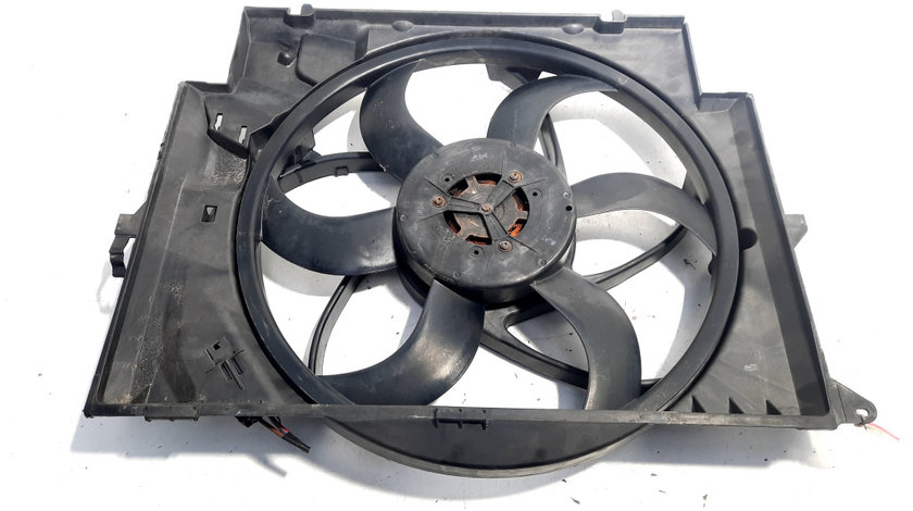 Electroventilator cu releu, cod 7788906-12, 6937515, Bmw 1 (E81, E87) 2.0 diesel, N47D20A (id:522359)