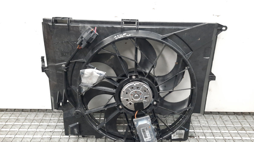 Electroventilator cu releu, cod 7801993, Bmw 3 Cabriolet (E93), 2.0 diesel, N47D20A (idi:455665)