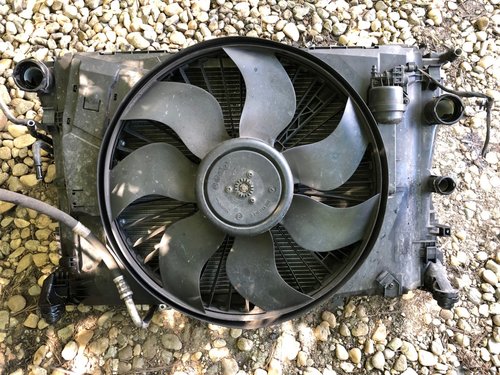 Electroventilator Mercedes E Class w212 2013