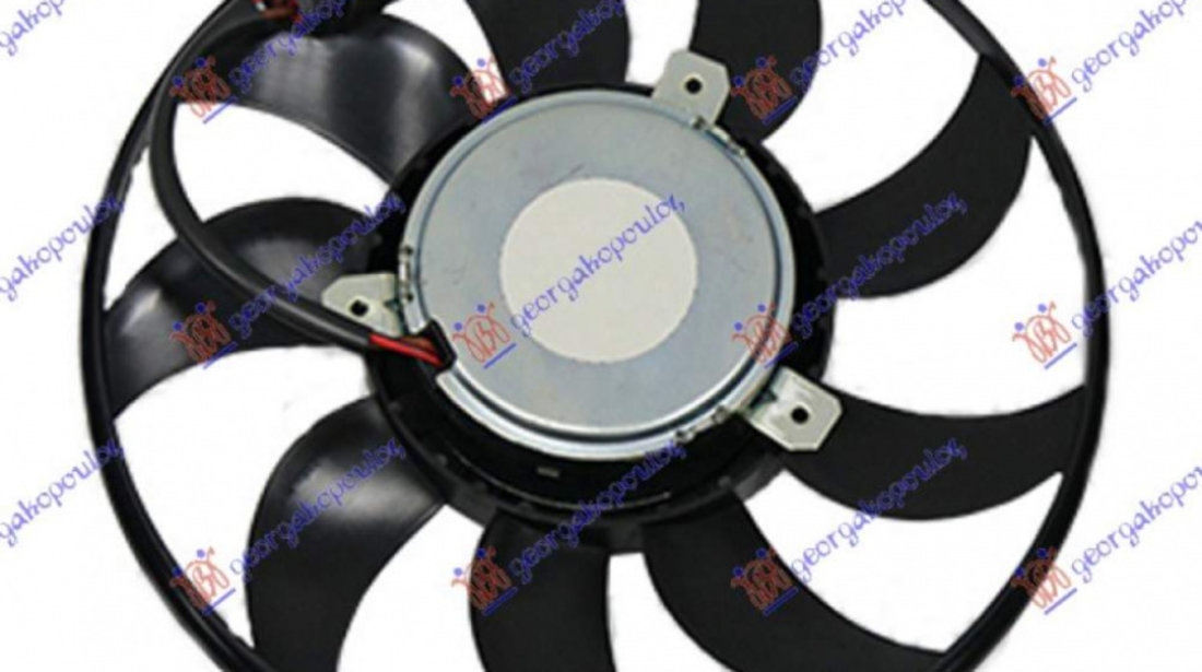 Electroventilator (Motor+Fan) (300mm) - Vw Arteon 2017 , 5q0959455ah