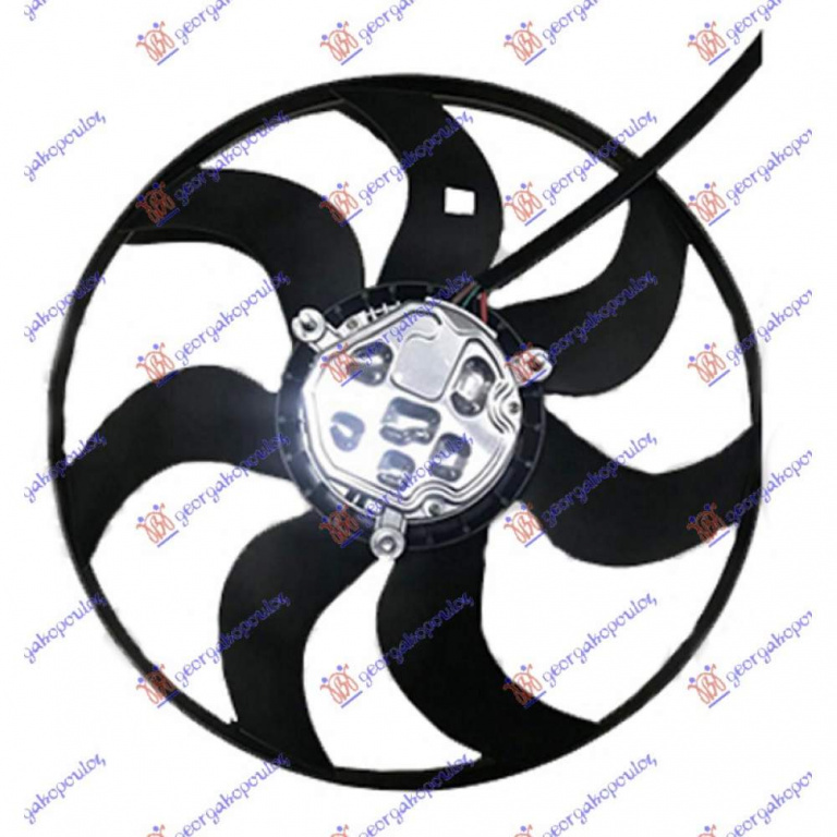 Electroventilator (Motor+Fan) (395mm) (400w) (4pin) - Seat Ibiza 2015 , 6r0959455d