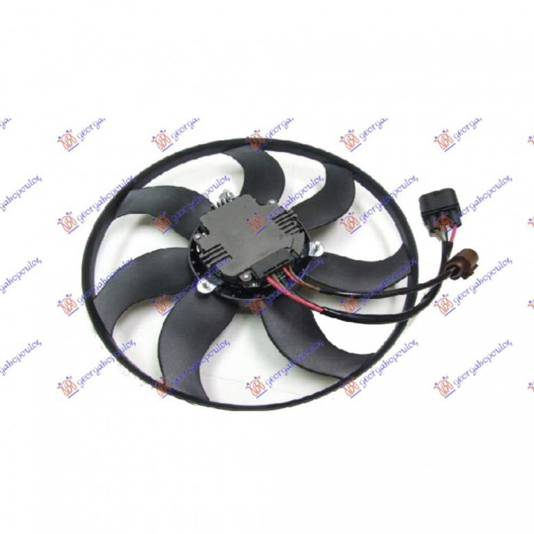 Electroventilator (Motor-Fan) Benzina-Diesel (41cm)(400w) - Seat Altea 2004 , 1k0959455dm