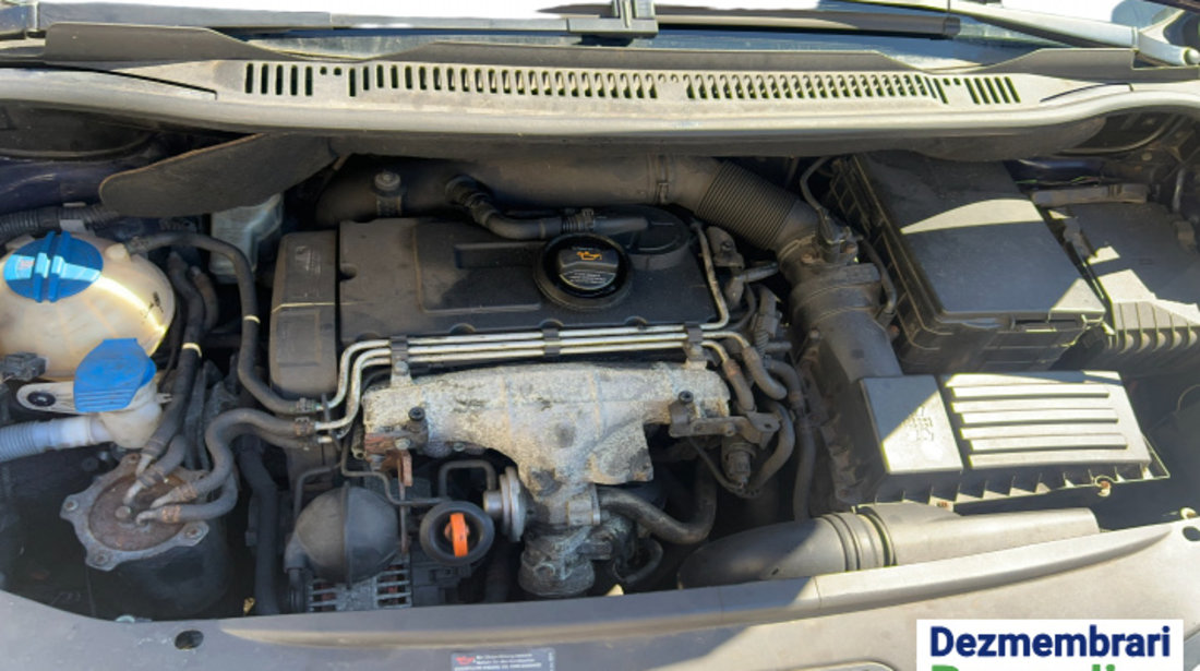 Electroventilator racire motor Volkswagen VW Touran [2003 - 2006] Minivan 2.0 TDI MT (140 hp) Cod motor: BKD, Cod cutie: HDU, Cod culoare: LB5N