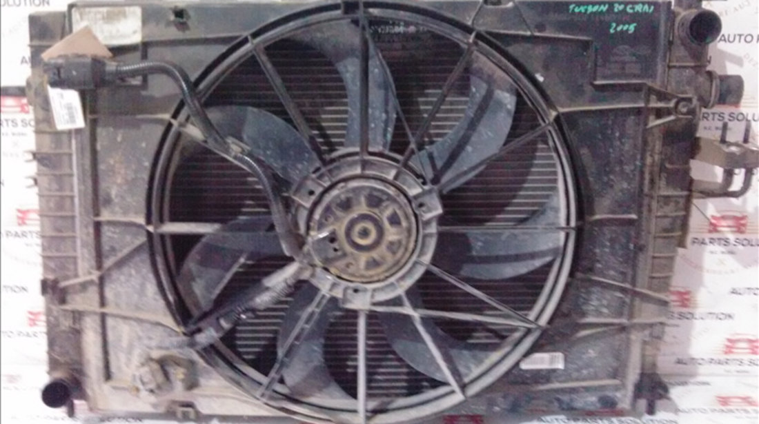 Electroventilator radiator HYUNDAI TUCSON 2005-2009