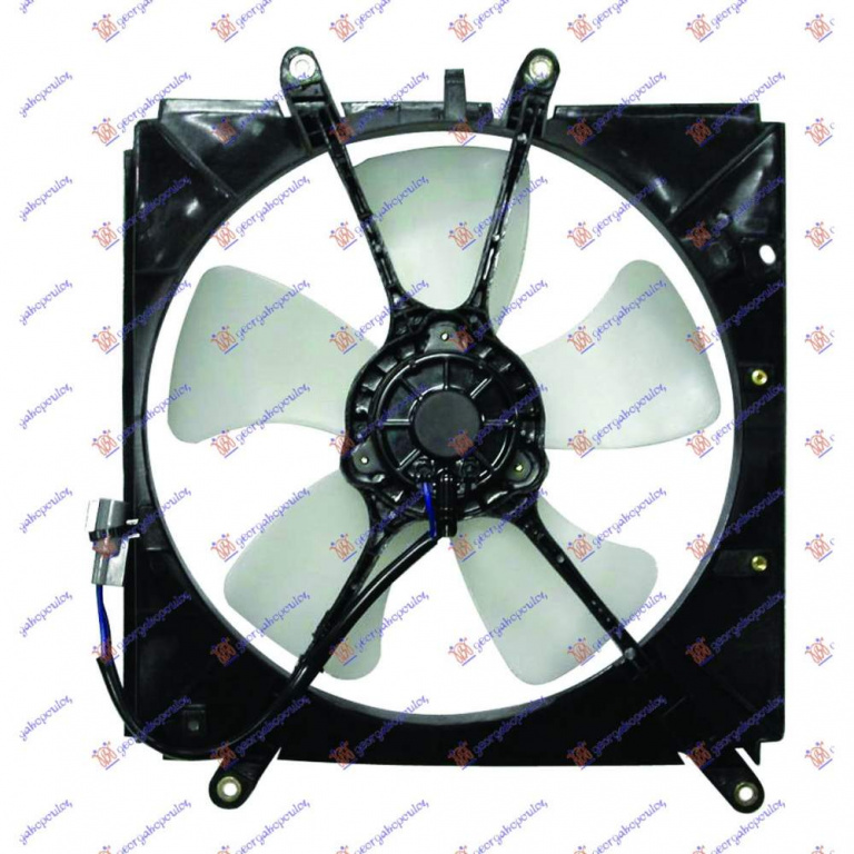 Electroventilator - Toyota Corolla (E 10) L/B (5d) 1992 , 16363-02090