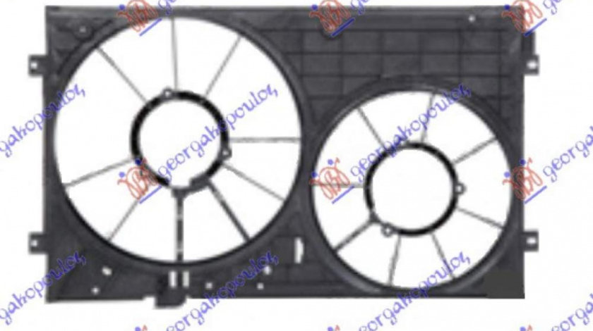 Electroventilator - Vw Passat 2005 , 1k0121207j9b9