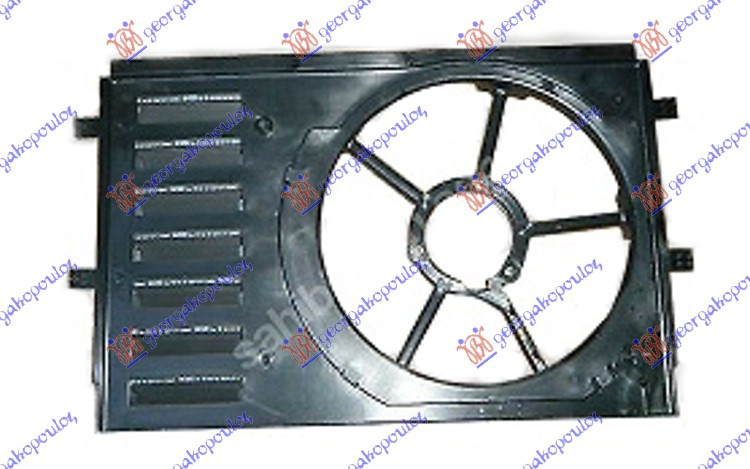 Electroventilator - Vw Polo 2014 , 6r0121207l