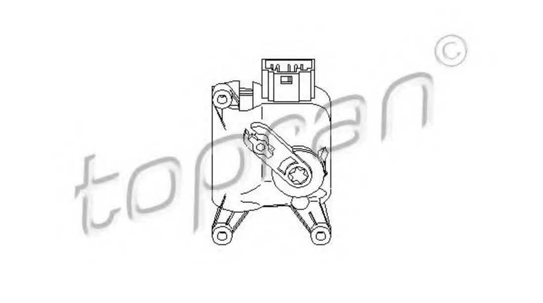 Element de reglare, clapeta carburator SKODA OCTAVIA I Combi (1U5) (1998 - 2010) TOPRAN 111 097 piesa NOUA