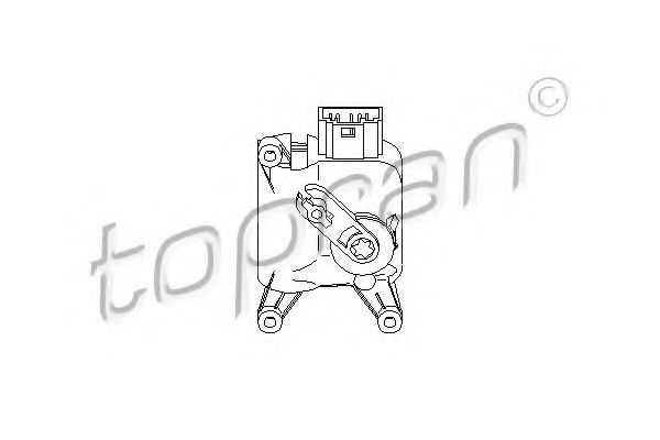 Element de reglare, clapeta carburator VW BORA (1J2) (1998 - 2005) TOPRAN 111 097 piesa NOUA