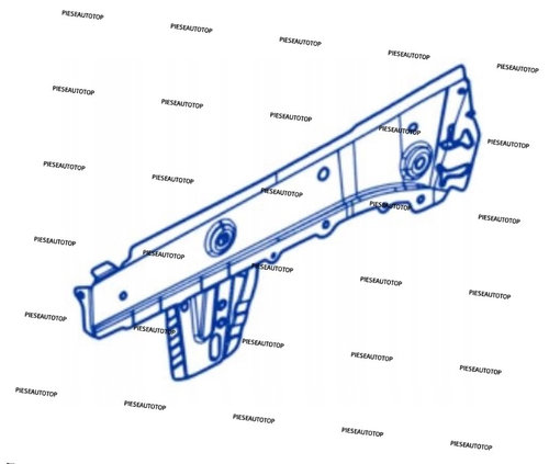 Element inchidere lonjeron fata dreapta Dacia Duster 2 NOU 751327078R OE