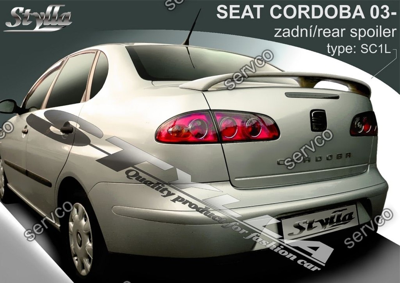 Eleron adaos portbagaj tuning sport Seat Cordoba Fr Cupra R 2002-2009 v1