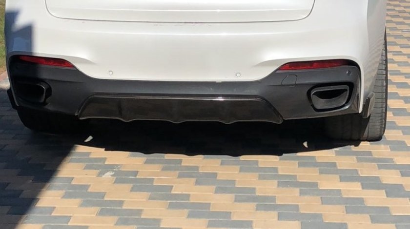 Eleron portbagaj Aero tuning sport BMW X6 F16 M50D M Performance 2014-2018 v1