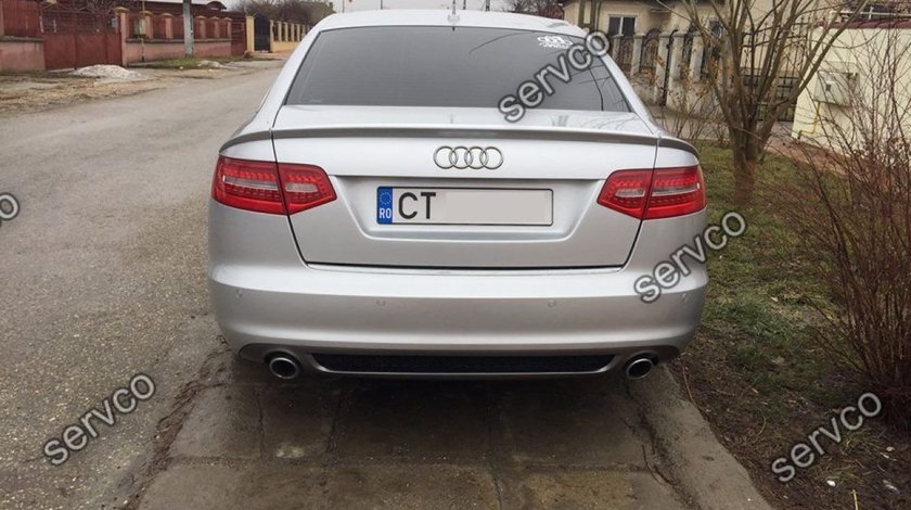 Eleron portbagaj Audi A6 C6 ABT S6 RS6 S Line Sedan AB look din 3 piese 2004-2008 v3