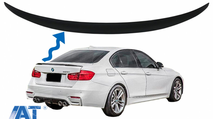 Eleron Portbagaj compatibil cu BMW Seria 3 F30 (2011-up) M3 Design Negru Mat