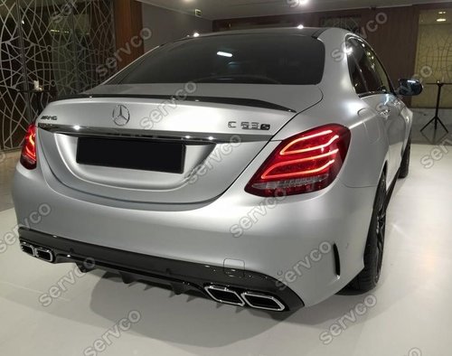 Eleron portbagaj Mercedes-Benz C-Class Clasa C W205 C63 S AMG ver1