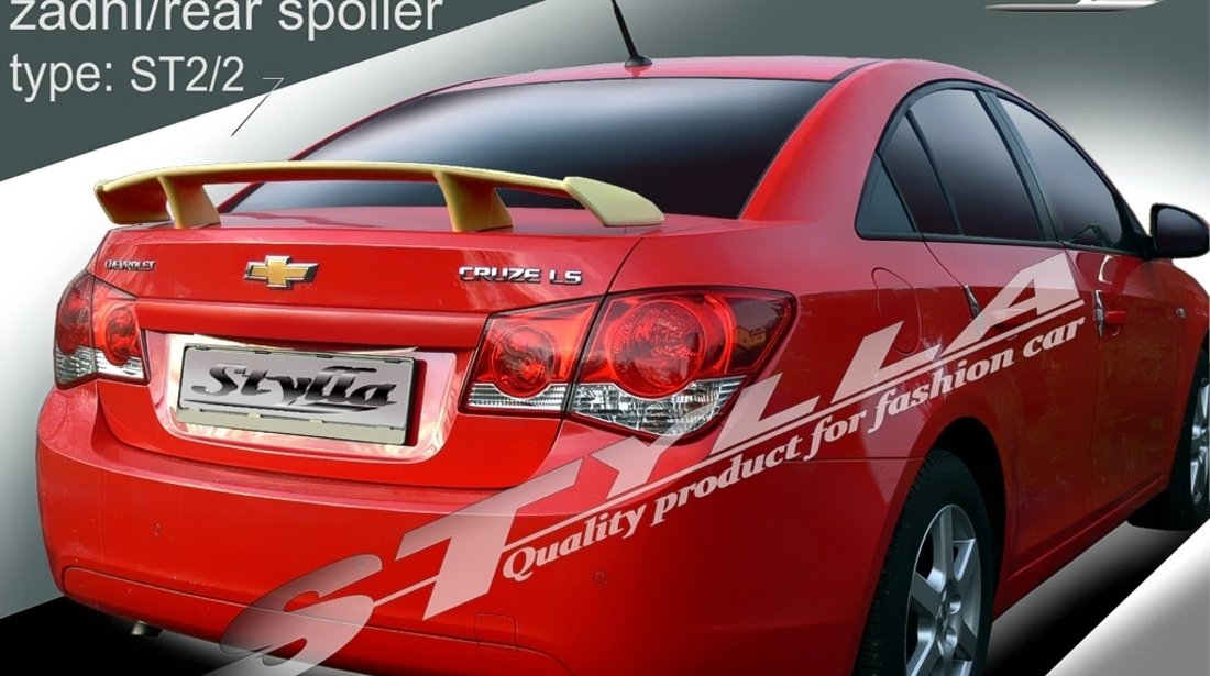 Eleron prelungire adaos portbagaj spoiler tuning sport Chevrolet Cruze Sedan 2008-2016 v1