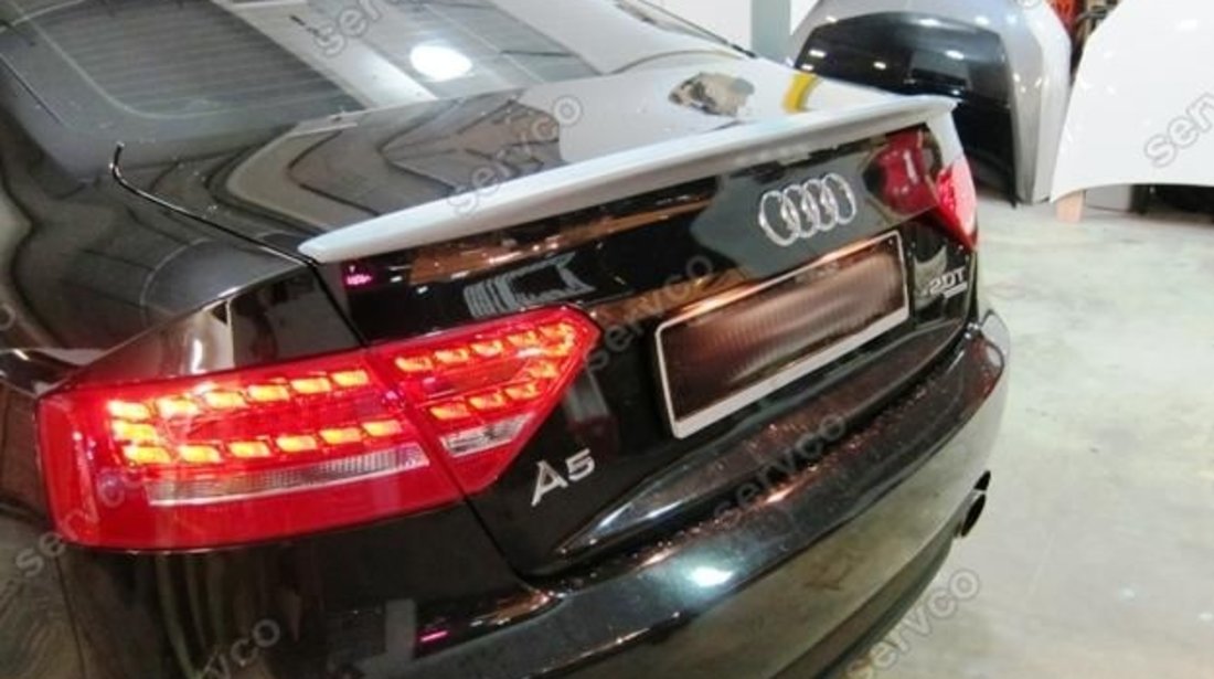 Eleron Sline spoiler portbagaj Audi A5 8T 8T3 Coupe 2007-2012 v1