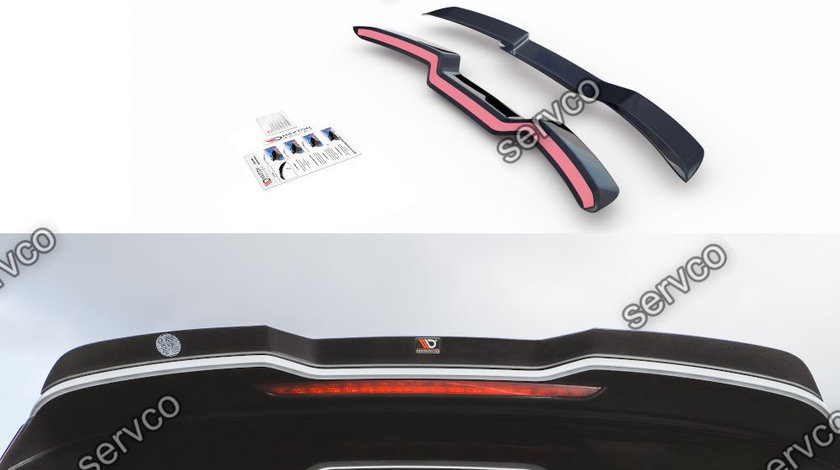 Eleron spoiler cap Audi A3 RS3 8V 8V FL Sportback 2015- v4 - Maxton Design