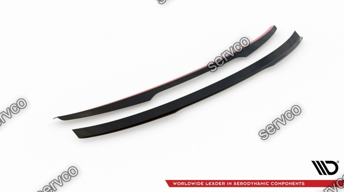 Eleron spoiler cap Audi A4 B9 Sedan Facelift 2019- v7 - Maxton Design