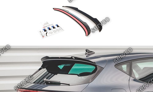 Eleron spoiler cap Seat Leon FR Hatchback Mk4 2020- v7 - Maxton Design