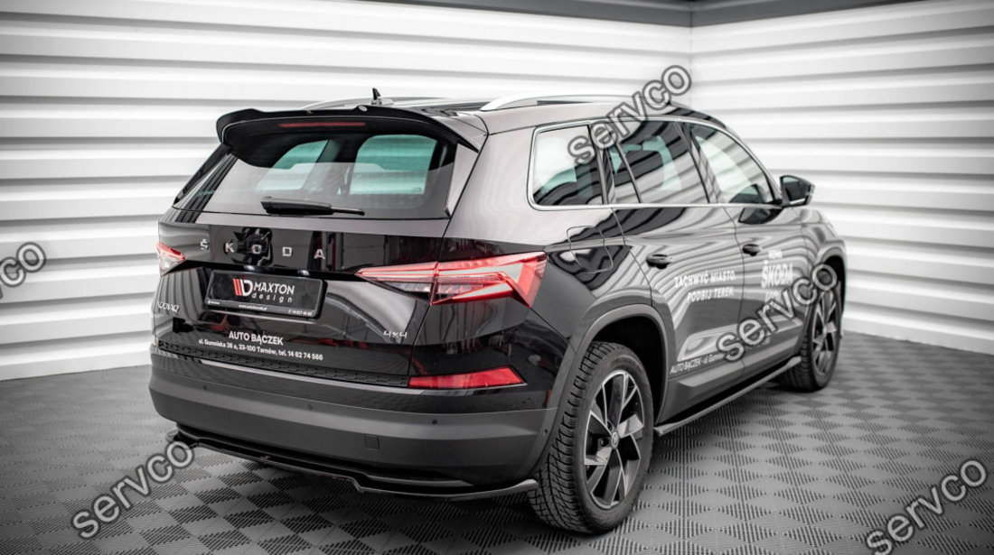 Eleron spoiler cap Skoda Kodiaq Mk1 Facelift 2019- v3 - Maxton Design