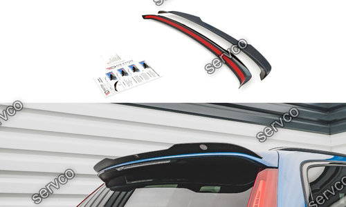 Eleron spoiler cap Volvo V60 R-Design Mk2 2018- v2 - Maxton Design