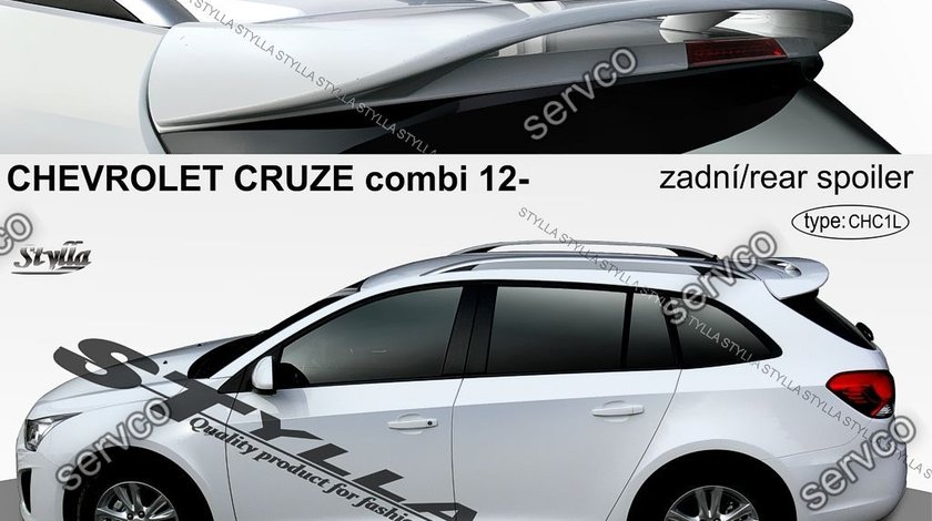 Eleron spoiler haion luneta tuning sport Chevrolet Cruze Combi Break Caravan 2008-2016 v4