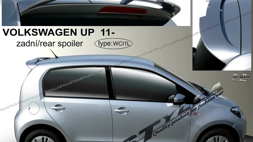 Eleron spoiler haion portbagaj tuning sport VW UP SKODA CITIGO SEAT MII 2011-2017 ver1