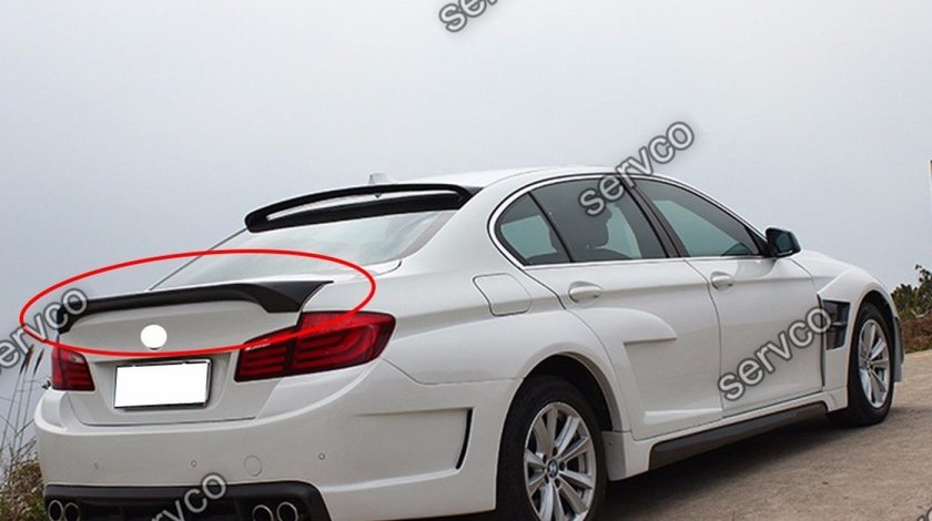 Eleron spoiler portbagaj BMW F10 Hamann Sedan 2011-2017 v8