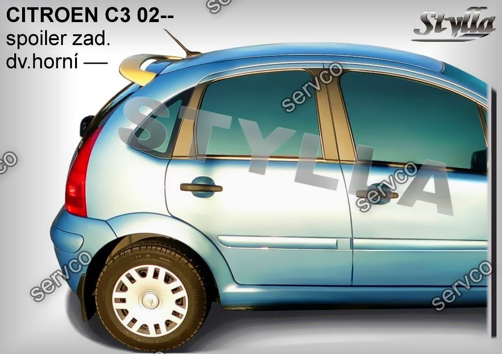 Eleron spoiler tuning sport Citroen C3 VTR VTS Gti Vti Rally 2003-2009 ver1