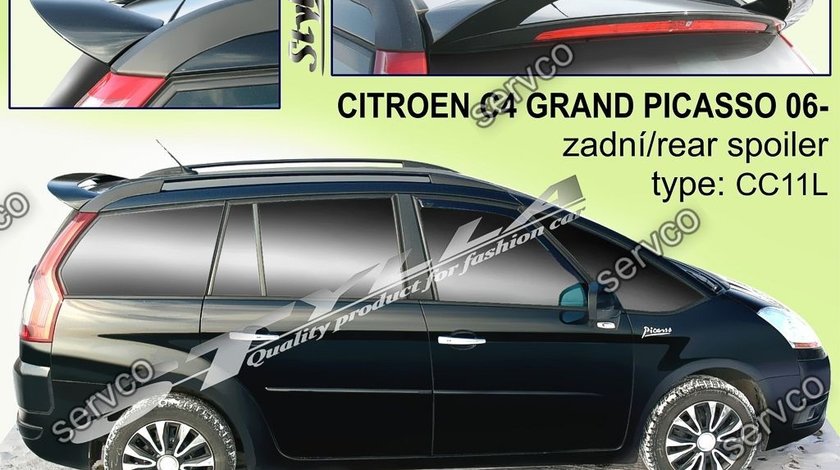 Eleron spoiler tuning sport Citroen C4 Grand Piccaso VTS Vti Vts 2006-2014 ver4