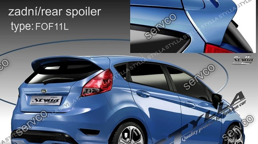 Eleron spoiler tuning sport Ford Fiesta Mk7 7 ST Zetec S RS Ghia XR4 2008-2017 ver3