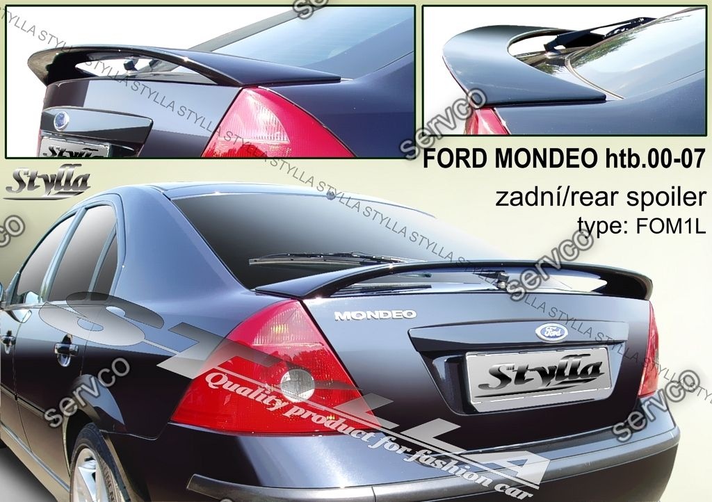 Eleron spoiler tuning sport Ford Mondeo Mk3 3 Sedan HB ST220 Titanium X Zetec 2000-2007 ver5